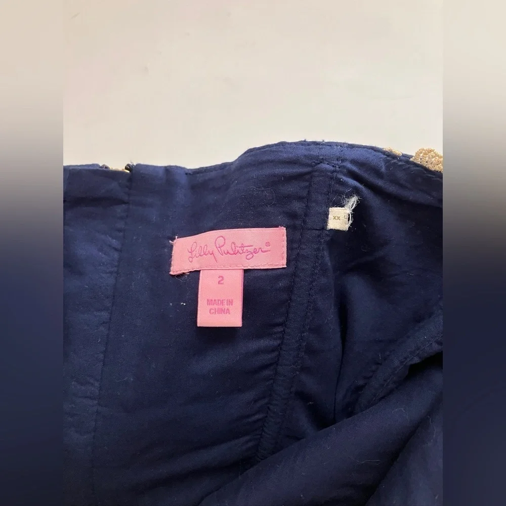 LILLY PULITZER “Cambrey Halter” in true blue - Picture 7 of 9